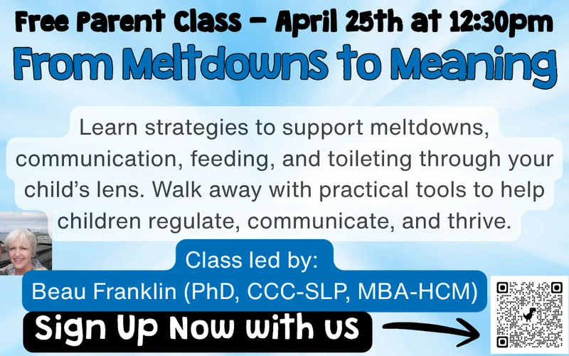 From Meltdowns to Meaning – Free Parent Class
